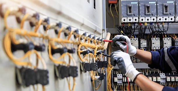 Professional Electrician technician working in Saint Davids, PA